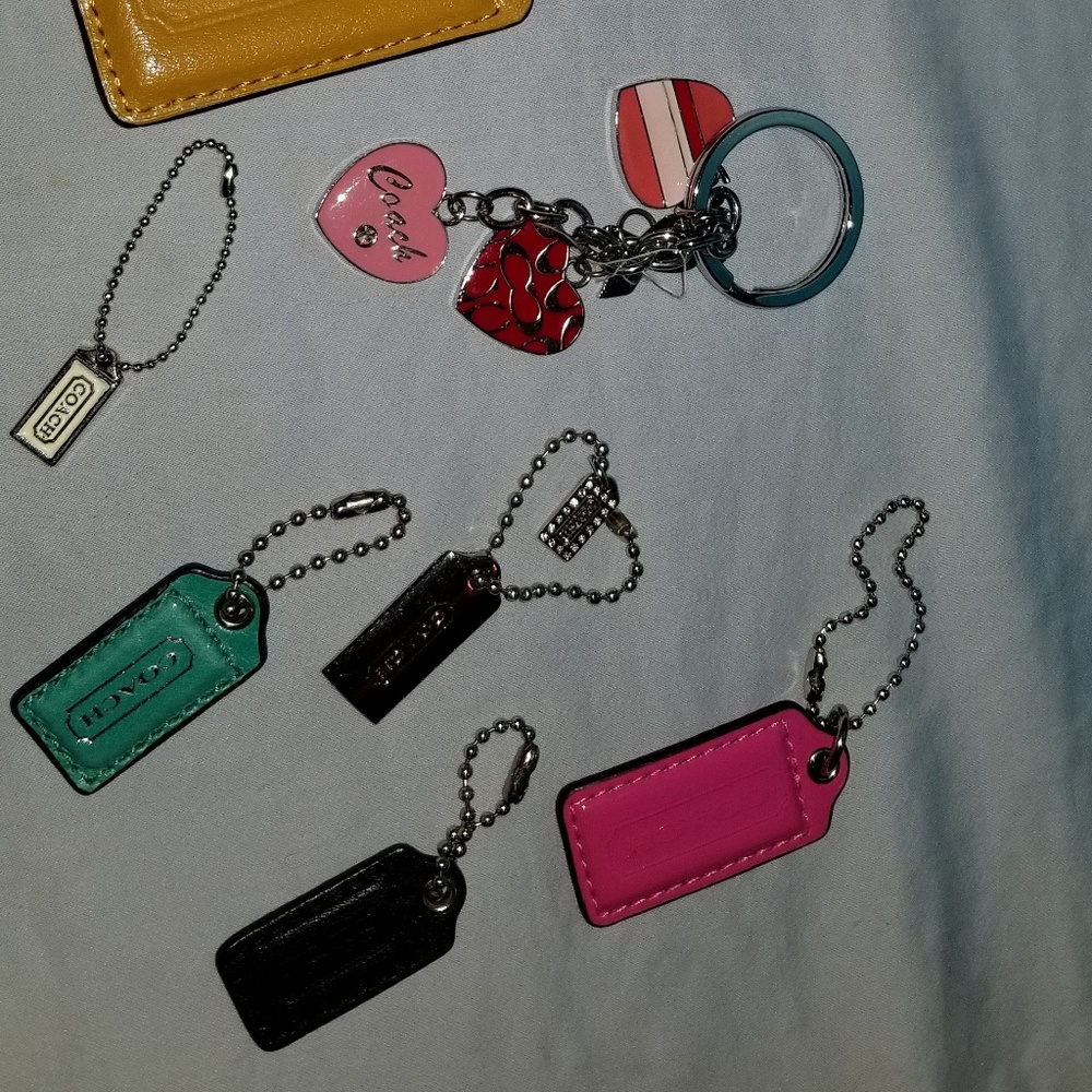 Authentic coach key fobs teade value 200.00